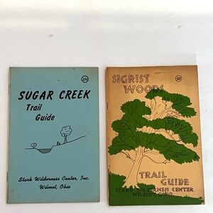Two Vintage Trail Guide Books From Wilmot Ohio.
